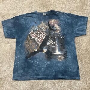 Vintage The Mountain 2004 Rick Kelly Nature AOP T-Shirt XL Delta Pro Weight